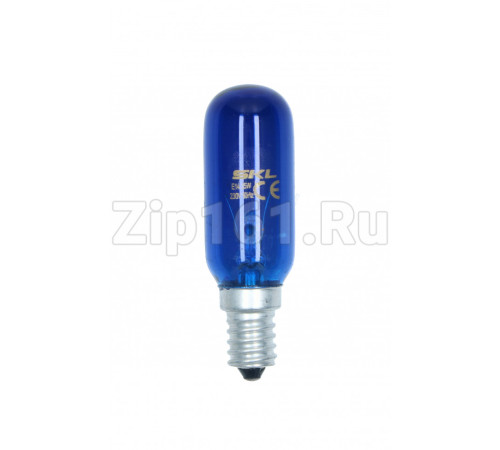 Лампа синяя для холодильника E14 25W Bosch 00612235