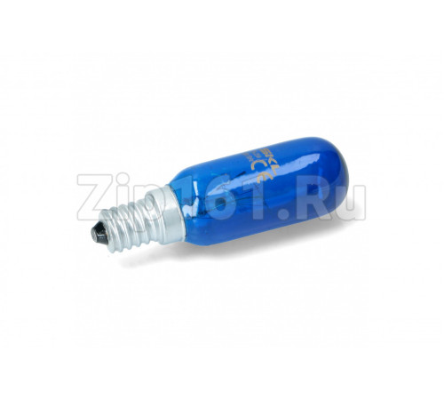 Лампа синяя для холодильника E14 25W Bosch 00612235