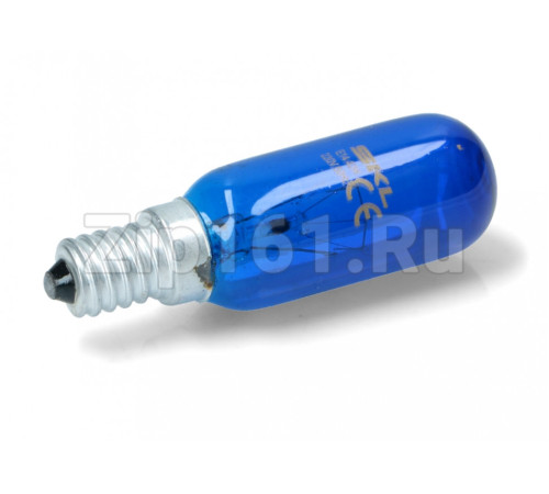 Лампа синяя для холодильника T25L E14 40W SKL