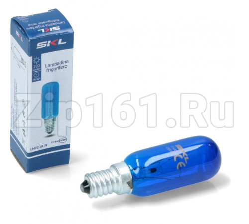 Лампа синяя для холодильника T25L E14 40W SKL