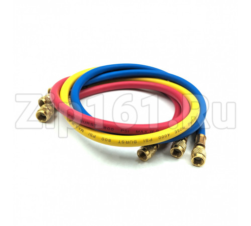 Заправочный шланг 36 800~4000psi 1/4SAE-5/16SAE длина 90см (R410)