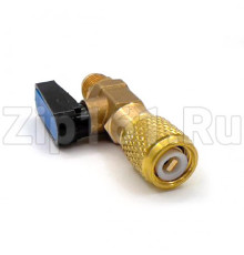 Переходник с краном CBFF-1CBFF-1 (1/4SAE F * 1/4 SAE M)