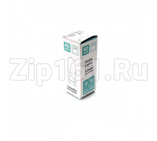 Лампочка духовки G9 40W 230V 300°