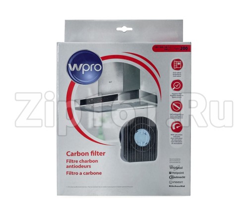 Набор угольных фильтров TYPE 200 WPRO 484000008577
