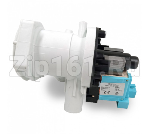Помпа Mainox с улиткой стиральной машины клемма под фишку Bosch Siemens 00141283