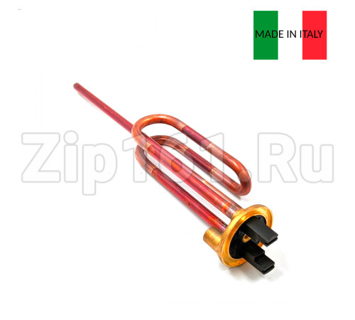 ТЭН Unival для водонагревателя (RCF, 2000W, D48, M6, L260) изогнутый Италия