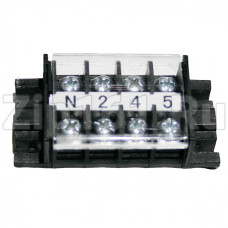Клеммный блок кондиционера универсальный 2x4 под болт 500V 2.5mm