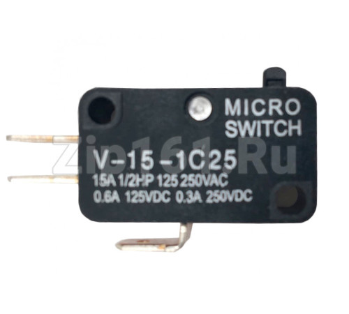 Микровыключатель V-15-1C25, 250V 15A