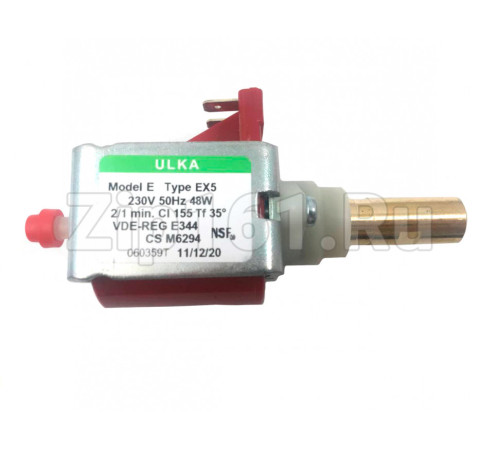 Помпа кофемашины/моющего пылесоса ULKA 48W, EX5 650cc/min 15bar