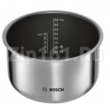 Чаша (алюминий) с тефлоновым покрытием для мультиварки Bosch 00578597 Чаша (алюминий) с тефлоновым покрытием для мультиварки Bosch 00578597