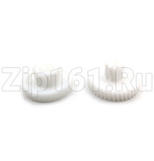 Блок шестеренок мясорубки Philips, Zelmer, Redmond PH009, ZL011, RD006, VS009, CAM002 (2шт, D=66/23 H=32/13 d=7, D=62/32 H=28/11 d=7mm)
