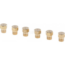 Комплект форсунок G30/31 28-30/37 для газовой плиты Bosch 00635831 Комплект форсунок G30/31 28-30/37 для газовой плиты Bosch 00635831