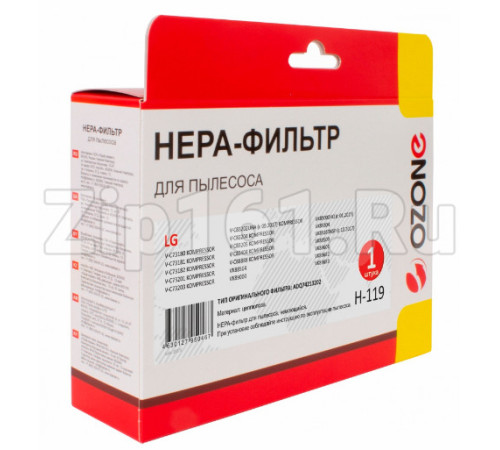 HEPA-фильтр Ozone целлюлозный для LG H-119