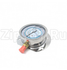 Манометр с глицерином, 80 мм (R22; R134a; R404A; R407C; R507) Becool BCJH-NG-80