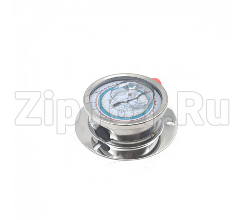 Манометр с глицерином, 80 мм (R22; R134a; R404A; R407C; R507) Becool BCJH-NG-80