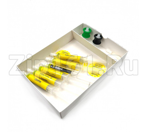 UV-краситель Errecom BRILLIANT 6 картриджей по 7,5 мл с адаптером для R134а (TR1058.A6.H2.S2)