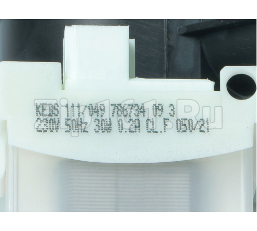 Насос слива с улиткой Copreci 30W KEBS111/049 Bosch 00144192