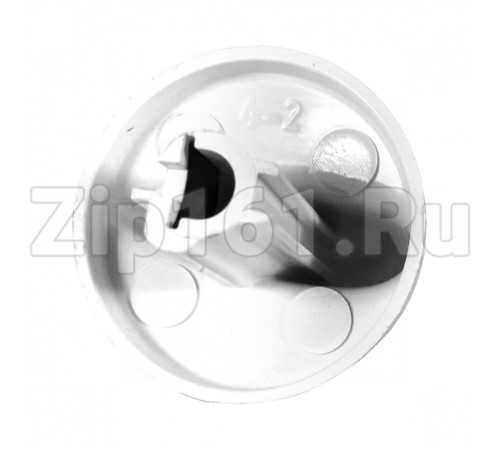 Ручка переключения ГЕФЕСТ Брест-1200,-3200 (1200.10.0.000-03) белая D-37мм, Н-42мм