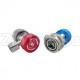 Вентиль быстросъемный 400QC17L/H 1/4 комплект