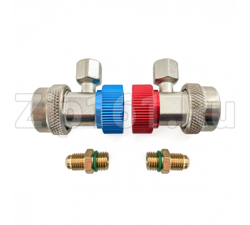 Вентиль быстросъемный 400QC17L/H 1/4 комплект