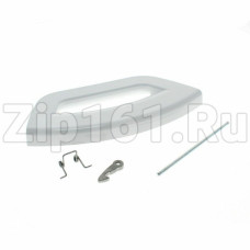 Ручка люка Indesit, серия Glob, белая C00285747 Ручка люка Indesit, серия Glob, белая C00285747