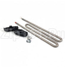 Тэн 2100W-230v СМ MIELE, комплект 2 резинки (с отверстием и без) MI5106