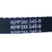 Ремень кухонного комбайна Kenwood, 126 зубьев, RPP3M-345-9. для модели PRO 2000 MG700