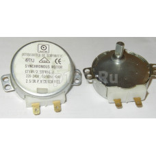 Мотор вращения тарелки СВЧ 220V-4W 2.5/3prm 16mm FASTON 4.8mm LG 6549W1S018A Мотор вращения тарелки СВЧ 220V-4W 2.5/3prm 16mm FASTON 4.8mm LG 6549W1S018A