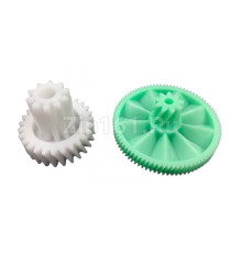 Блок шестеренок мясорубки 2шт Kenwood (KW715563 + KW715564) D55/28mm H18/30 + D83.4/20 H12/19