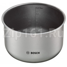 Чаша (алюминий) с тефлоновым покрытием для мультиварки Bosch 00578595 Чаша (алюминий) с тефлоновым покрытием для мультиварки Bosch 00578595