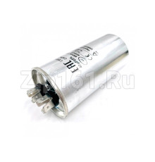 Конденсатор CBB65 40uF 450V алюминий 2x4 контакта