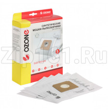 Мешки синтетические 5шт Ozone для пылесосов M-01