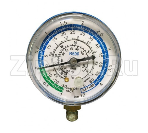 Манометр низкого давления DSBL R-600 (68мм)
