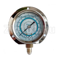 Мановакуумметр с глицерином, 63 мм (R22; R134a; R404A; R407C) Becool BCJL-NG-63 Мановакуумметр с глицерином, 63 мм (R22; R134a; R404A; R407C) Becool BCJL-NG-63
