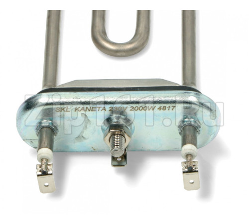 Тэн 2000W изгиб у основания GORENJE G617831, прям.L=250, diam-6.3mm зам. 530405 394067