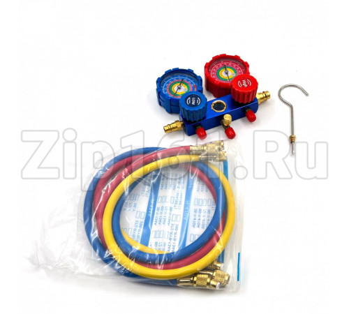 Коллектор XM-R736 R134A в комплекте шланги 3 шт 90см