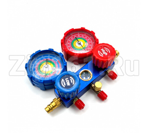 Коллектор XM-R736 R134A в комплекте шланги 3 шт 90см