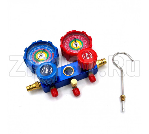 Коллектор XM-R736 R134A в комплекте шланги 3 шт 90см