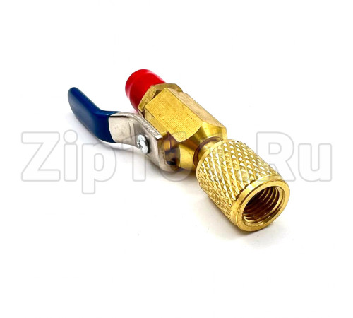 Вентиль шаровый CBFF-1 1/4"SAE F x 1/4"SAE M для заправочных шлангов