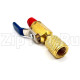 Вентиль шаровый CBFF-1 1/4"SAE F x 1/4"SAE M для заправочных шлангов