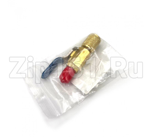 Вентиль шаровый CBFF-1 1/4"SAE F x 1/4"SAE M для заправочных шлангов
