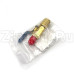 Вентиль шаровый CBFF-1 1/4"SAE F x 1/4"SAE M для заправочных шлангов Вентиль шаровый CBFF-1 1/4"SAE F x 1/4"SAE M для заправочных шлангов