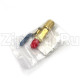 Вентиль шаровый CBFF-1 1/4"SAE F x 1/4"SAE M для заправочных шлангов