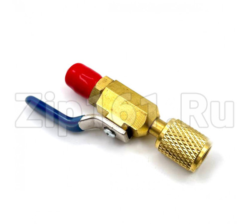 Вентиль шаровый CBFF-1 1/4"SAE F x 1/4"SAE M для заправочных шлангов