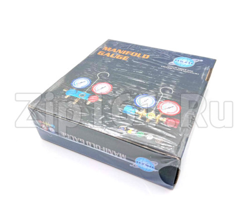Манометрическая станция DSZH WK-536G-R134a R22/134/404/407/410 стекло без шлангов