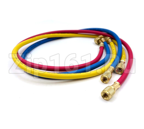 Шланг заправочный 0,9м 1/4-5/16 800-4000Psi комплект 3шт
