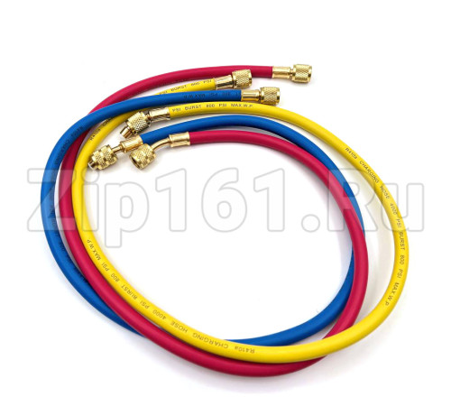 Шланг заправочный 0,9м 1/4-5/16 800-4000Psi комплект 3шт