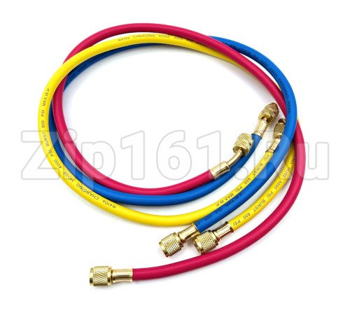 Шланг заправочный 0,9м 1/4-5/16 800-4000Psi комплект 3шт