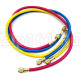 Шланг заправочный 0,9м 1/4-5/16 800-4000Psi комплект 3шт