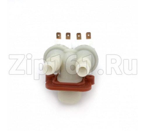 Электроклапан 2Wx90 пластиковый крепеж Whirlpool 481981729327 C00375212 Оригинал